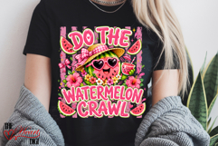 Do the Watermelon Crawl PNG, Summer Quotes PNG Product Image 3