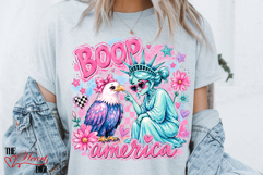Boop Eagle Png, Girly Patriotic Statue Of Liberty PNG Product Image 2