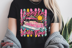 Lake Life PNG, Living on Lake Time PNG, Preppy Lake Trip PNG Product Image 3