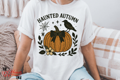 Haunted Autumn PNG, Fall Pumpkin PNG, Fall Png Product Image 4