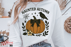 Haunted Autumn PNG, Fall Pumpkin PNG, Fall Png Product Image 1
