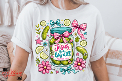 Jesus is a Big Dill PNG, Funny Christian Pickles &amp; Jesus PNG Product Image 4