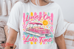 Lake Life PNG, Living on Lake Time PNG, Preppy Lake Trip PNG Product Image 4