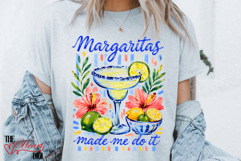 Margaritas Made me Do it PNG, Beach Vacation Sublimation Product Image 4