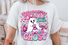 Preppy Ghost Coquette Png, Pink Ghost Png, Pink Halloween Product Image 4