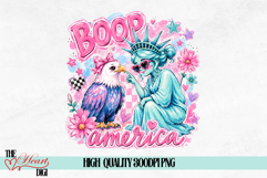 Boop Eagle Png, Girly Patriotic Statue Of Liberty PNG Product Image 1