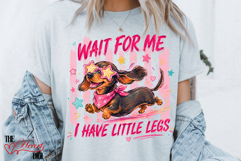 Wait For Me I Have Little Legs PNG, Dachshund PNG, Wiener Product Image 3