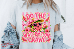 Do the Watermelon Crawl PNG, Summer Quotes PNG Product Image 4