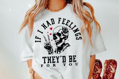 If I Had Feelings They&#039;d For You Svg Png, Funny Valentine&#039;s Product Image 1