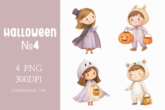 Kids Costume Party PNG Halloween Theme Product Image 1
