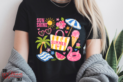 Beach Summer Time PNG, Beach Vibes PNG, Sunshine Summer PNG Product Image 4