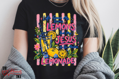 Life Gave Me Lemons But My Jesus Makes Lemonade PNG Product Image 4