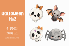 Friendly Halloween Animals and Skulls Product Image 1