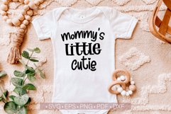 Little Cutie Svg, Valentine Kids Svg MommyS Little Cutie Svg Product Image 1