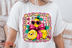 Funny Lemons PNG, Happy Lemon Digital Design, Smiling Lemons Product Image 3