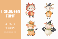 Adorable Halloween Animals Set Product Image 1