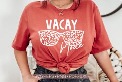 Leopard Vacay Mode Svg, Summer Vacation Svg, Trip Svg Png Product Image 1