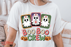 Boo Boo Crew PNG, Cute Nurse Ghosts Sublimation Design Product Image 3