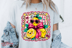 Funny Lemons PNG, Happy Lemon Digital Design, Smiling Lemons Product Image 4