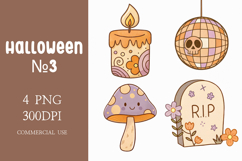 Pastel Halloween Illustrations Cute and Creepy Product Image 1