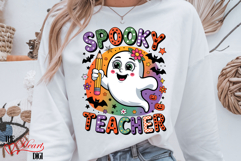 Spooky Teacher PNG, Halloween Teacher Png, Ghost Teacher Png Product Image 3