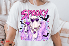 Spooky Glam Ghost PNG, Spooky Halloween Sublimation Product Image 3