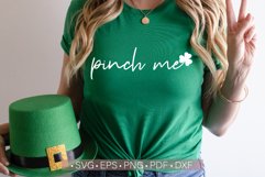 Pinch Me Svg, Funny St Patricks Day Svg St Patty Day Svg Png Product Image 1