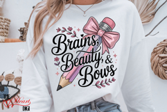 School PNG, Pink Pencil PNG, Brains Beauty and Bows PNG Product Image 4