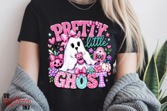 Preppy Ghost Coquette Png, Pink Ghost Png, Pink Halloween Product Image 2