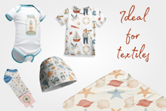 Large set of cute sea illustrations Product Image 4