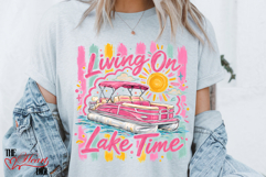 Lake Life PNG, Living on Lake Time PNG, Preppy Lake Trip PNG Product Image 2