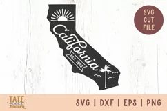 California SVG cut file - California state symbol svg Product Image 1