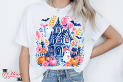 Haunted House PNG, Halloween Haunted Mansion Sublimation Product Image 2