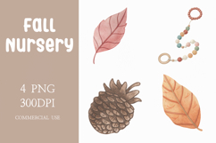 Fall Nursery Clipart Product Image 1