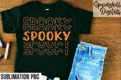 Spooky Halloween Png Files for Shirts | Sublimation Designs Product Image 1
