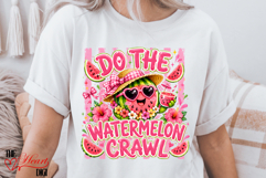 Do the Watermelon Crawl PNG, Summer Quotes PNG Product Image 2