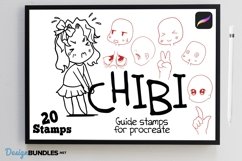 Chibi helpers/ guide stamps Product Image 1