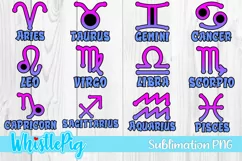 Zodiac Signs Zodiac Symbols Astrology Symbols Astrology Sign Product Image 1