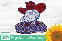Rebels Football png, Football season Product Image 1