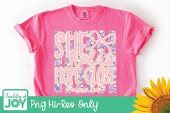 She Holds Hope Close png, christian sublimation, Romans 15 Product Image 4