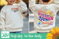 Illumination Station sublimation, Vacation Bible School png Product Image 4