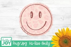 Jesus give Joy png, Smiley Face png, Leopard Print PNG Product Image 1