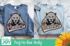 Panthers Sublimation, Rainbow Panthers png, school mascot Product Image 4