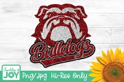 Bulldogs Football png, Football season, Glitter football Product Image 1
