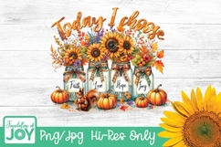 Today I chooses Faith Hope Love png, Christian Fall dtf Product Image 1