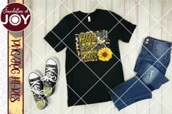 Positive Quotes png, Sunflower sublimation, Leopard Print Product Image 3