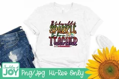 It takes a lot of sparkle to be a teacher sublimation Product Image 3