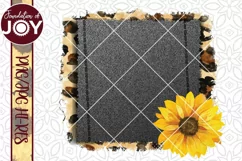 Positive Quotes png, Sunflower sublimation, Leopard Print Product Image 6