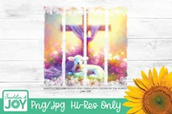 Behold, the lamb of God png, Christian Easter dtf Product Image 1