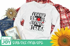 Santa Love Like Jesus SVG Dance Like Frosty Svg Product Image 2